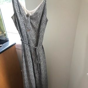 Maxi button down dress